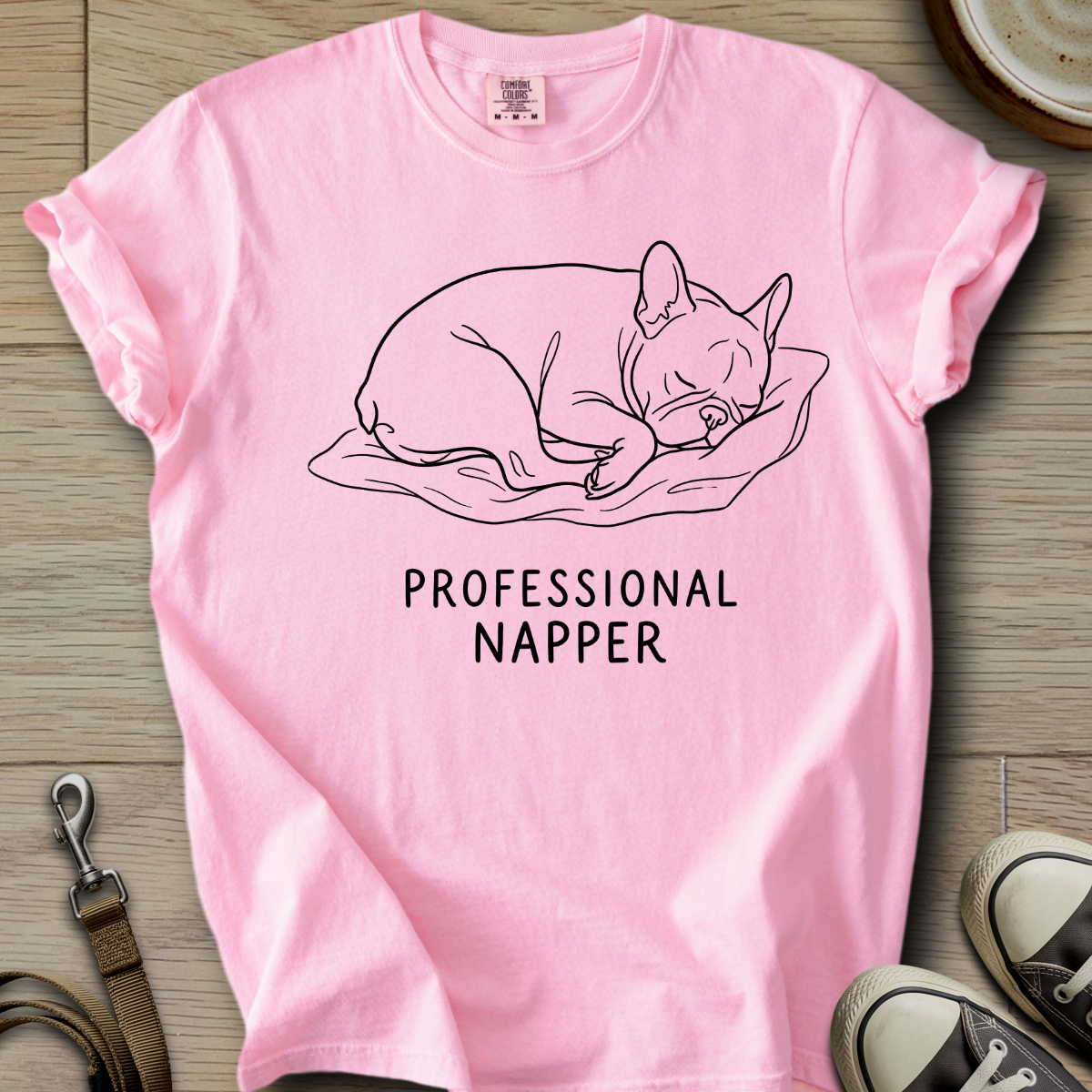 Professional Napper - Frenchie T-Shirt