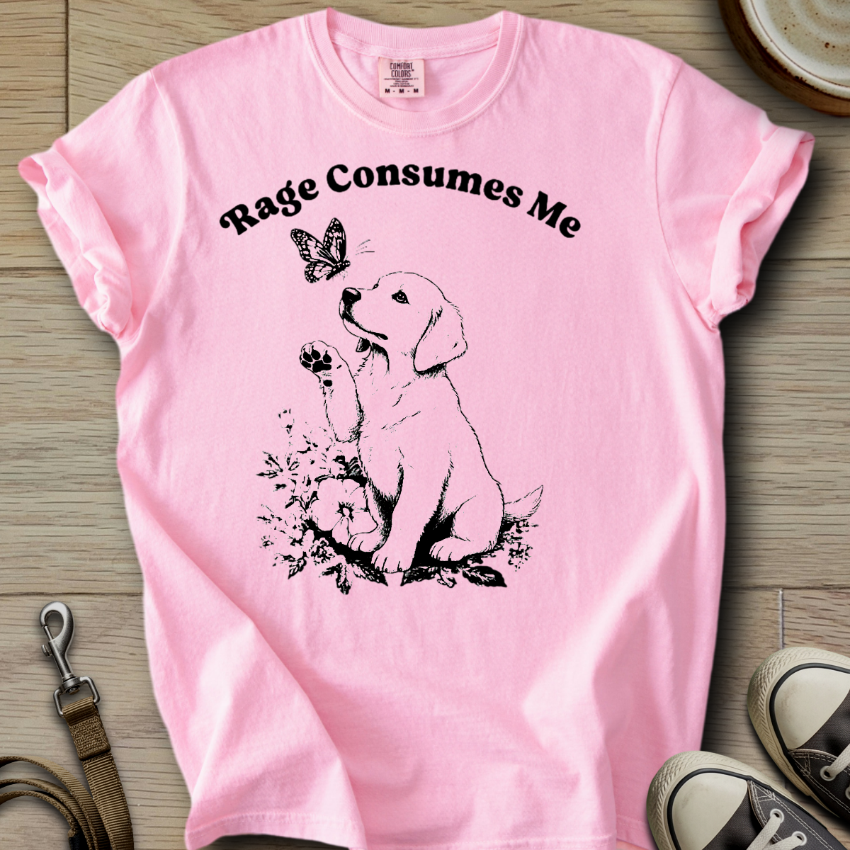 Rage Consumes Me - Golden T-Shirt