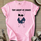 Tiny Agent of Chaos - Frenchie T-Shirt