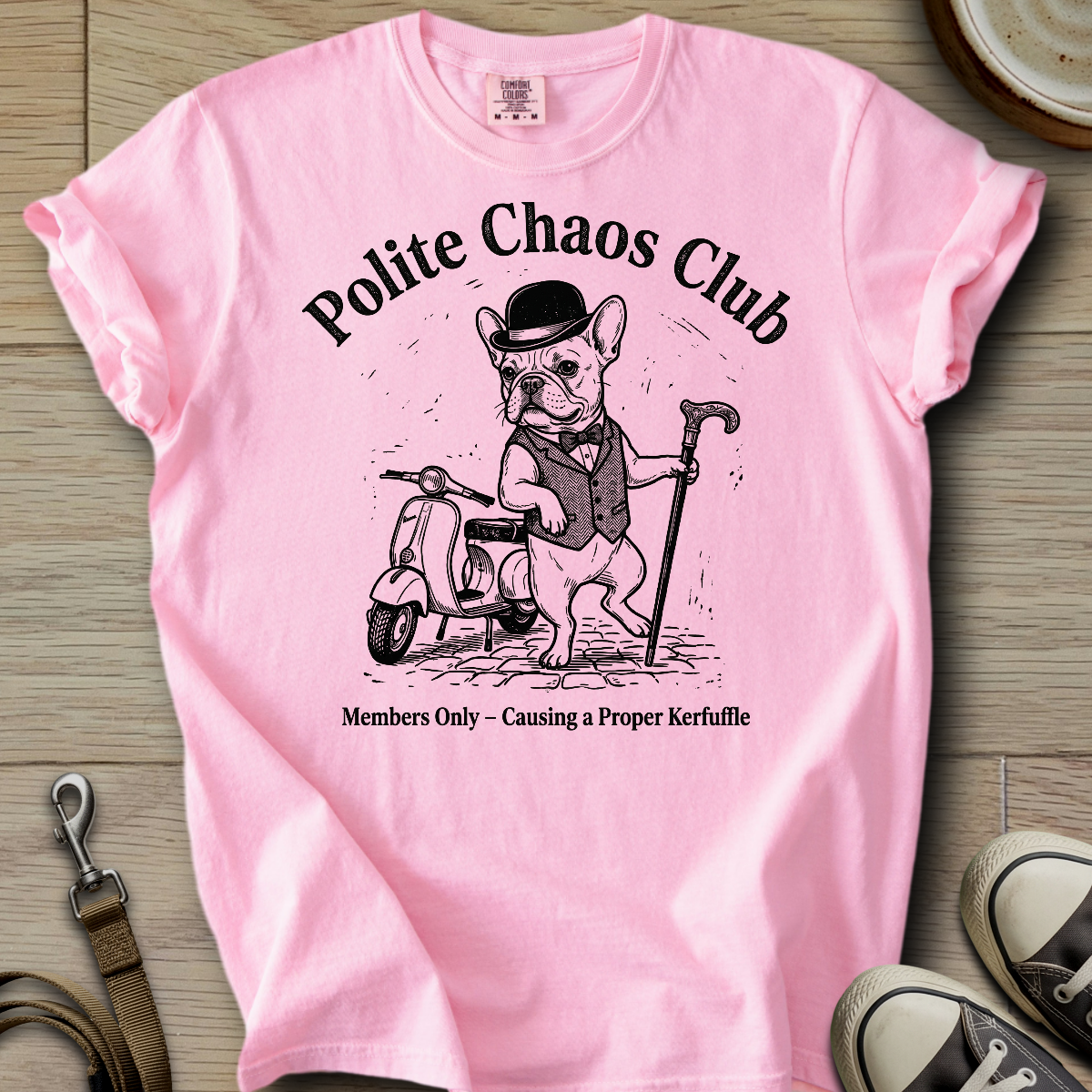 Polite Chaos Club - Frenchie T-Shirt