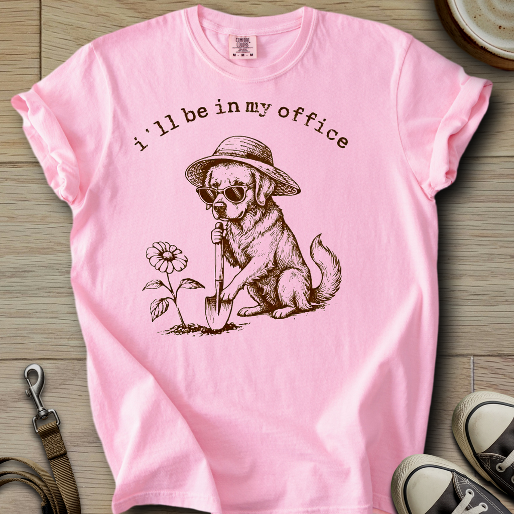 I´ll be in my office - Golden T-Shirt