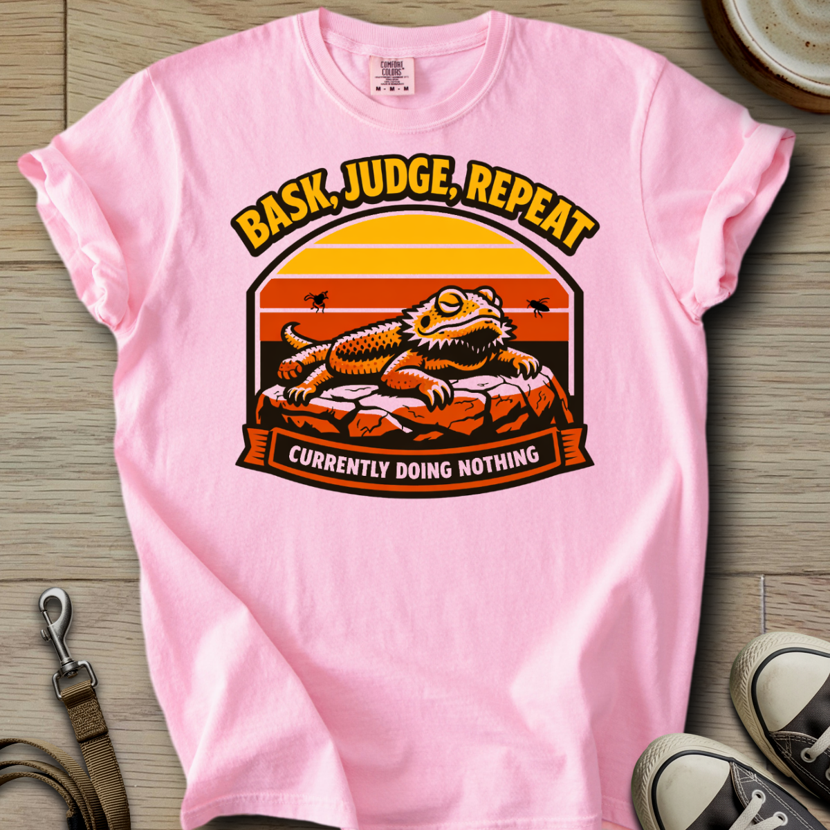 Bask, Judge, Repeat - Beardie T-Shirt