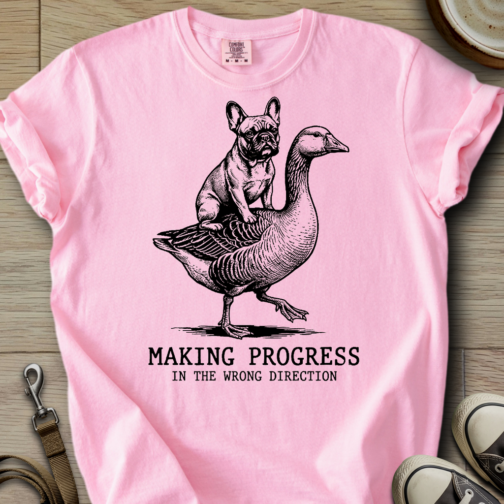 Making Progress - Corgi T-Shirt