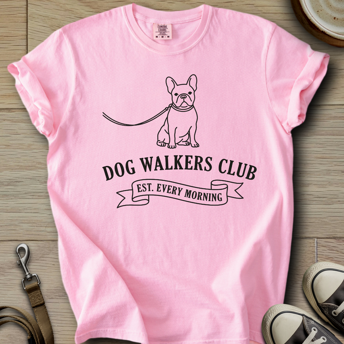 Dog Walkers Club - Frenchie T-Shirt