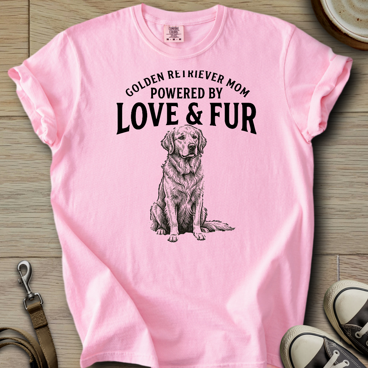Golden Retriever Mom - Golden T-Shirt