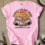 Sunset Sploot Mode - Beardie T-Shirt