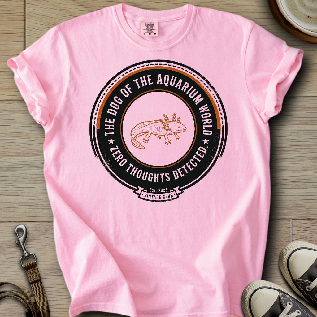 The Dog of the Aquarium World - Axolotl T-Shirt