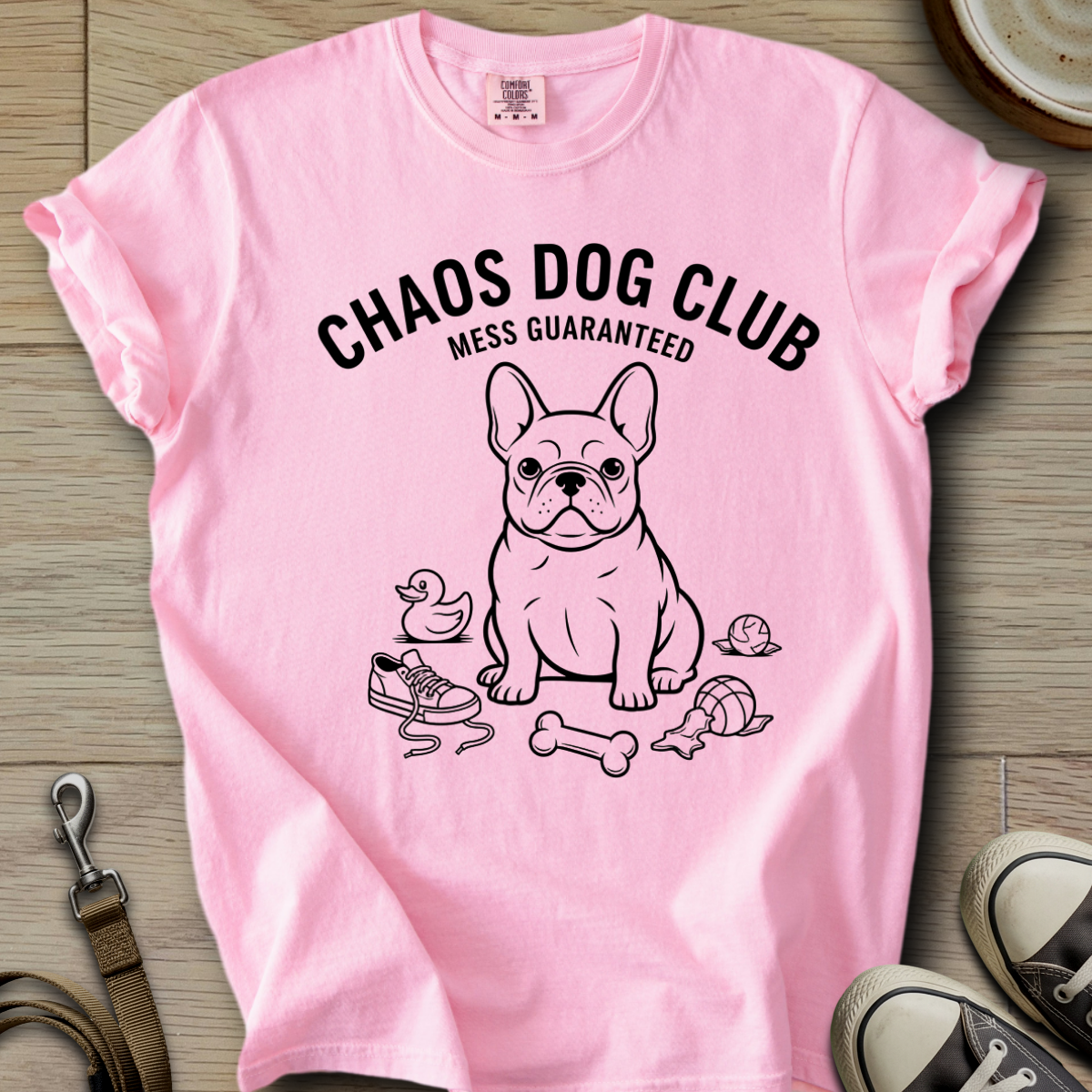 Chaos Dog Club - Frenchie T-Shirt