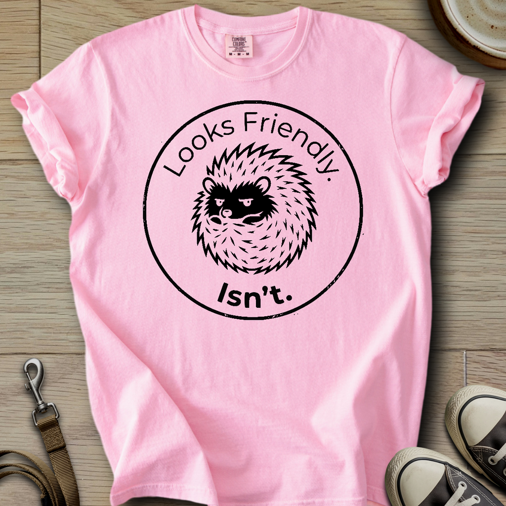 Looks Friendly - Hedgie T-Shirt