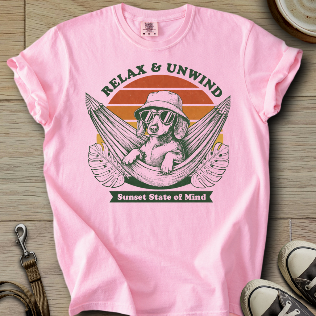 Relax & Unwind - Doxie T-Shirt