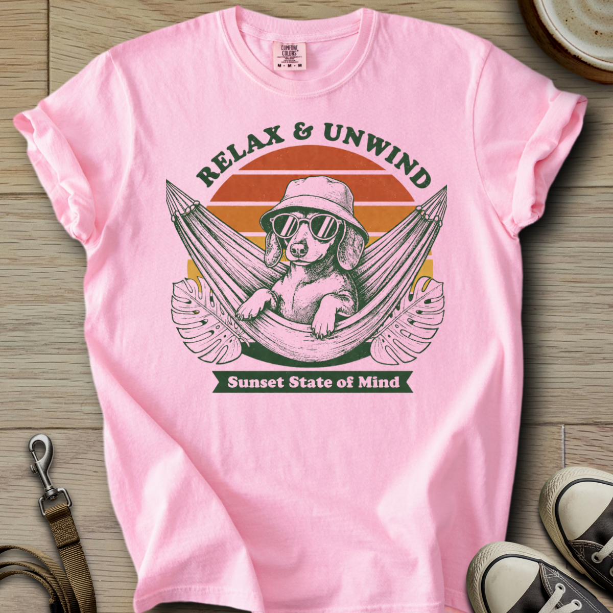 Relax & Unwind - Doxie T-Shirt