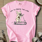 Off to Praise the Lord - Frenchie T-Shirt