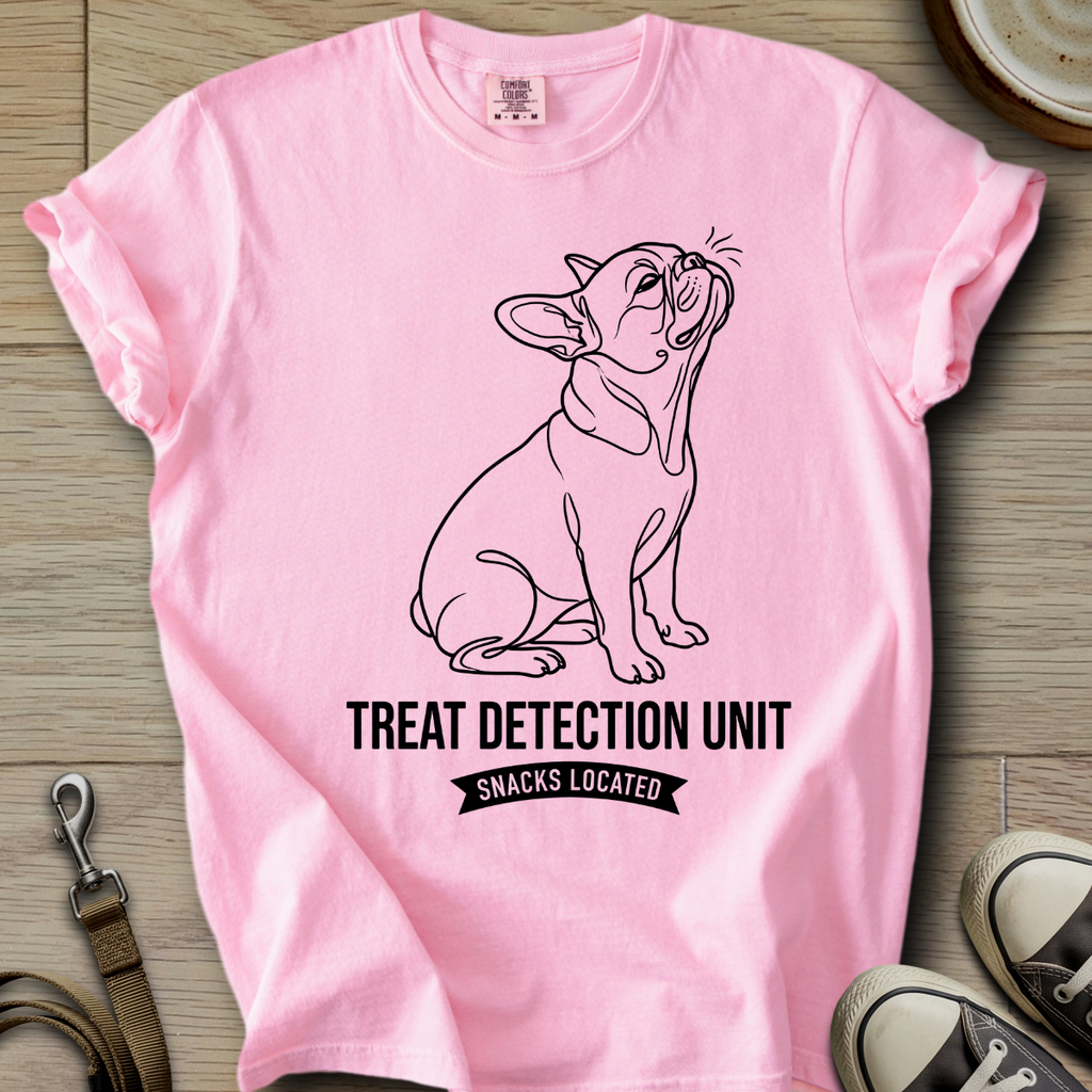 Treat Detection Unit - Frenchie T-Shirt