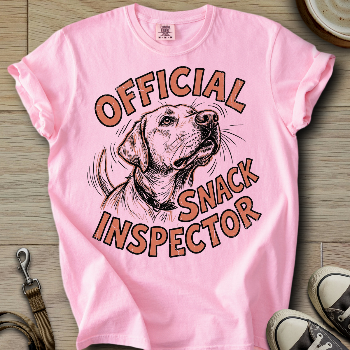 Official Snack inspector - Labrador T-Shirt