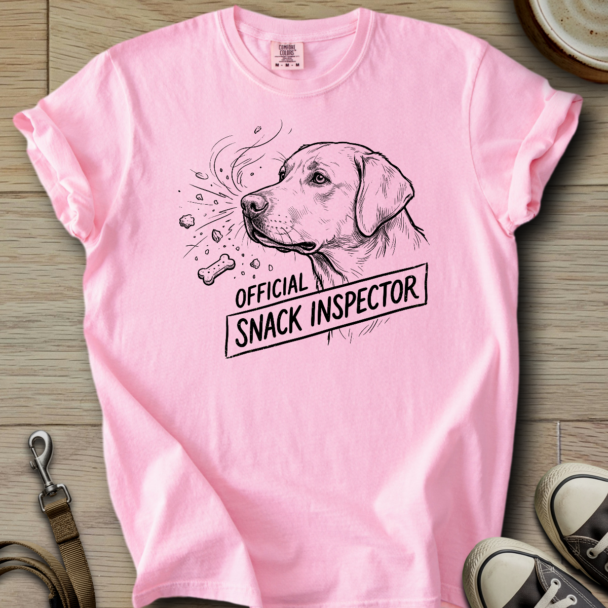 Official Snack Inspector - Labrador T-Shirt