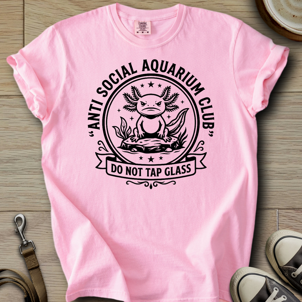 Anti Social Aquarium Club - Axolotl T-Shirt