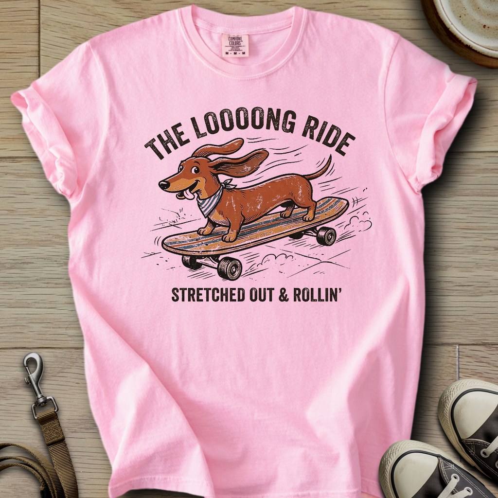 The Looong Ride - Doxie T-Shirt