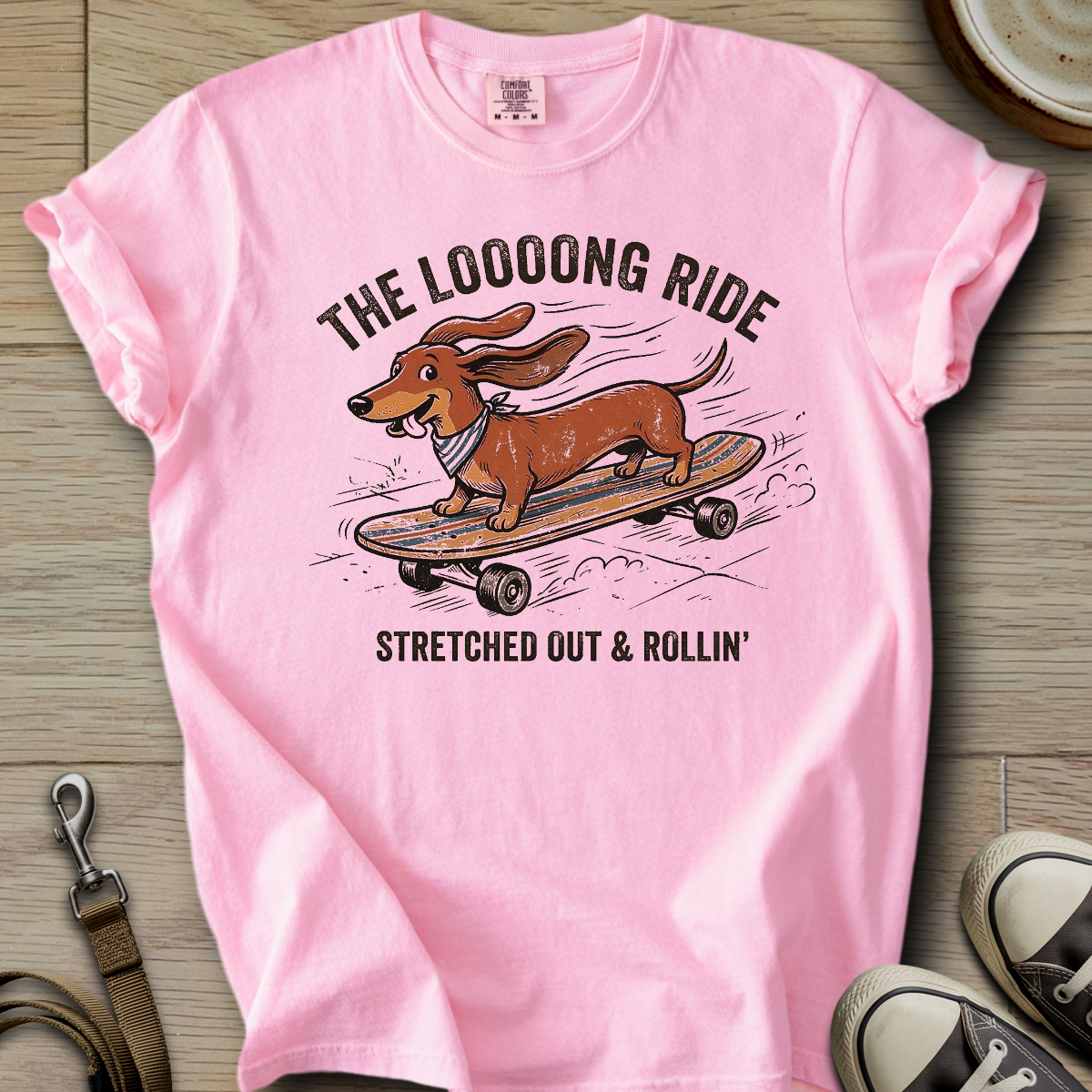 The Looong Ride - Doxie T-Shirt