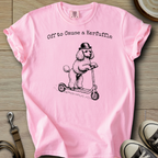 Off to Cause a Kerfuffle - Poodle T-Shirt
