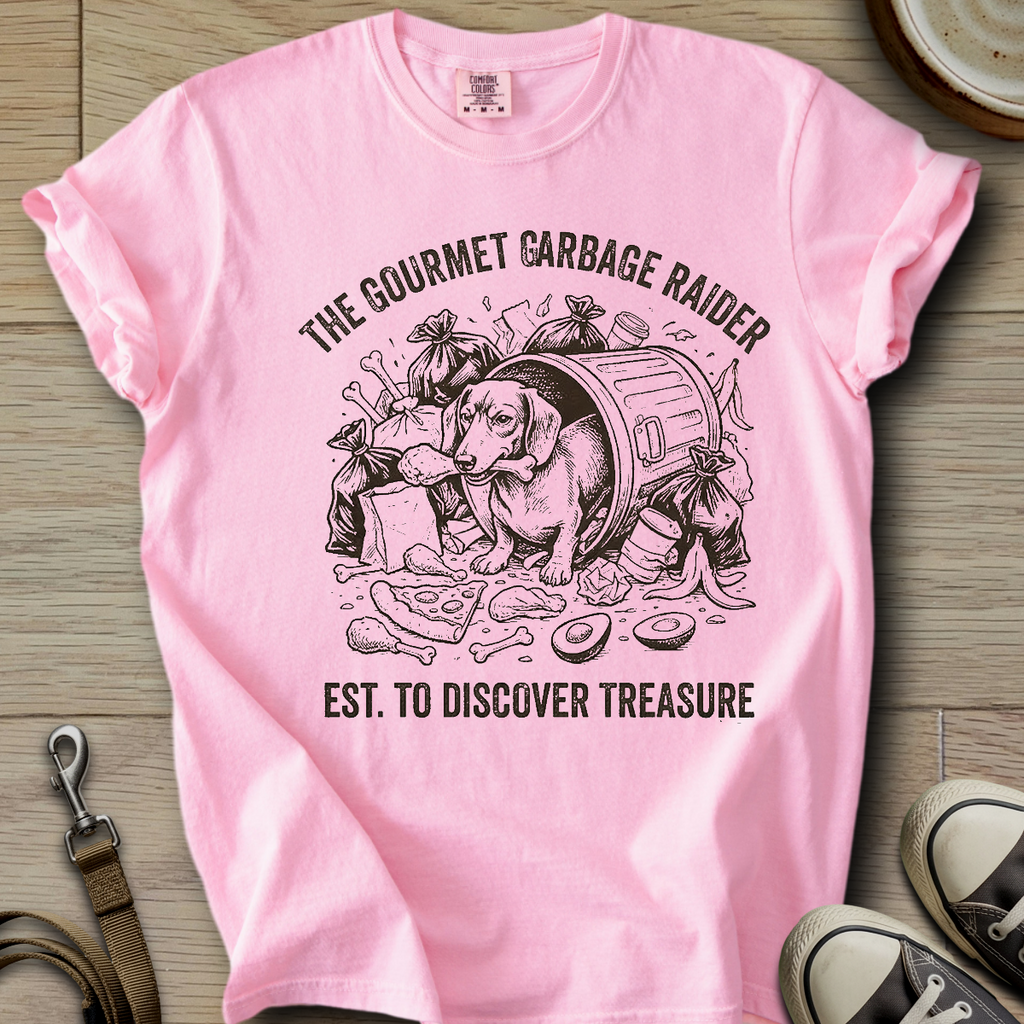 The Gourmet Garage Raider - Doxie T-Shirt