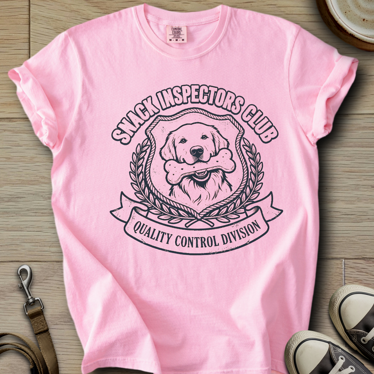 Snack Inspectors Club - Golden T-Shirt