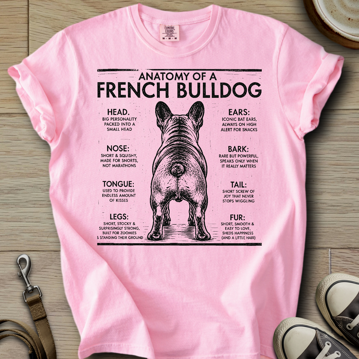Anatomy of a Frenchie II T-Shirt
