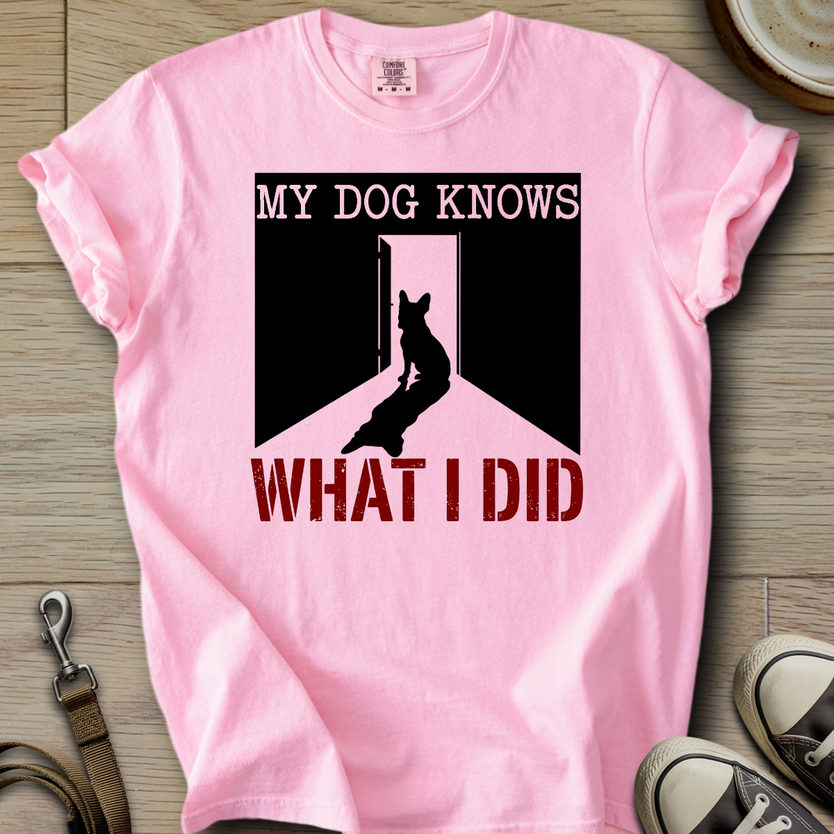 My Dog Knows - Corgi T-Shirt