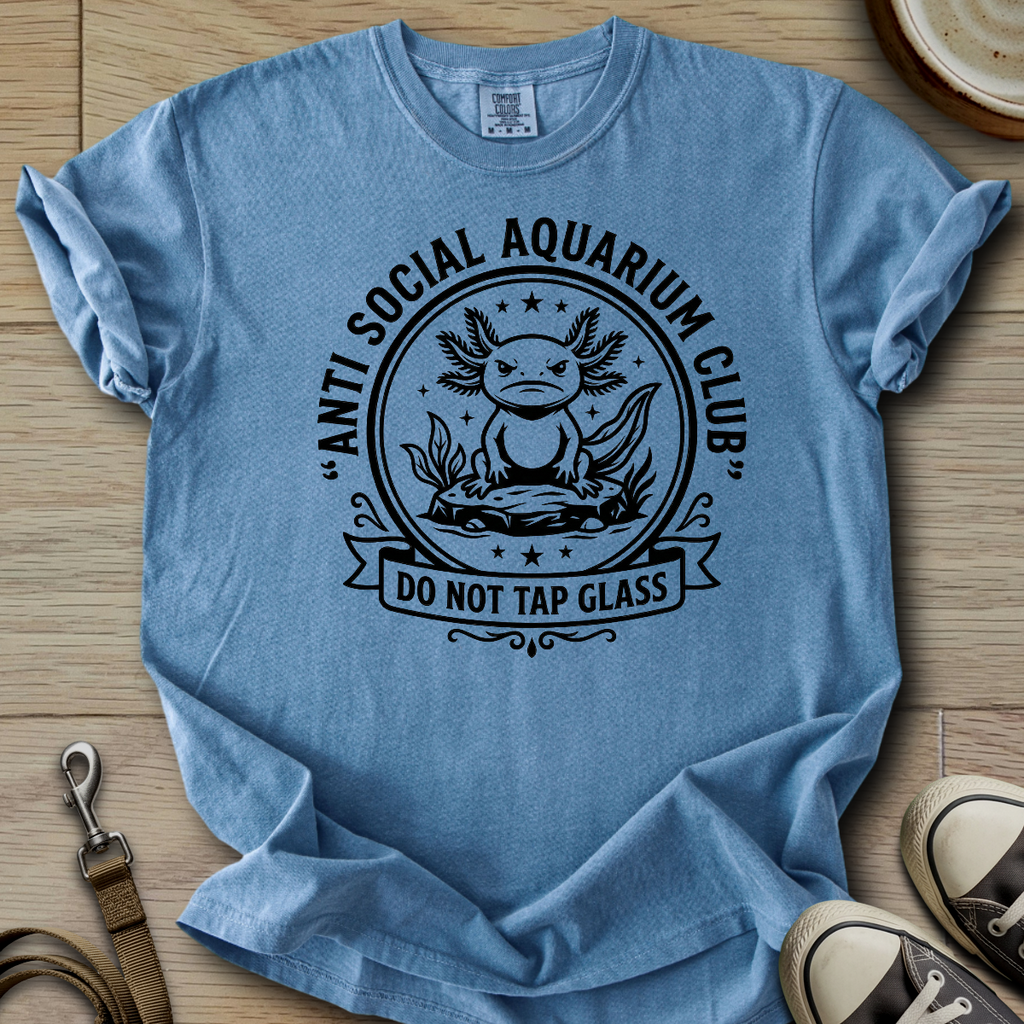 Anti Social Aquarium Club - Axolotl T-Shirt