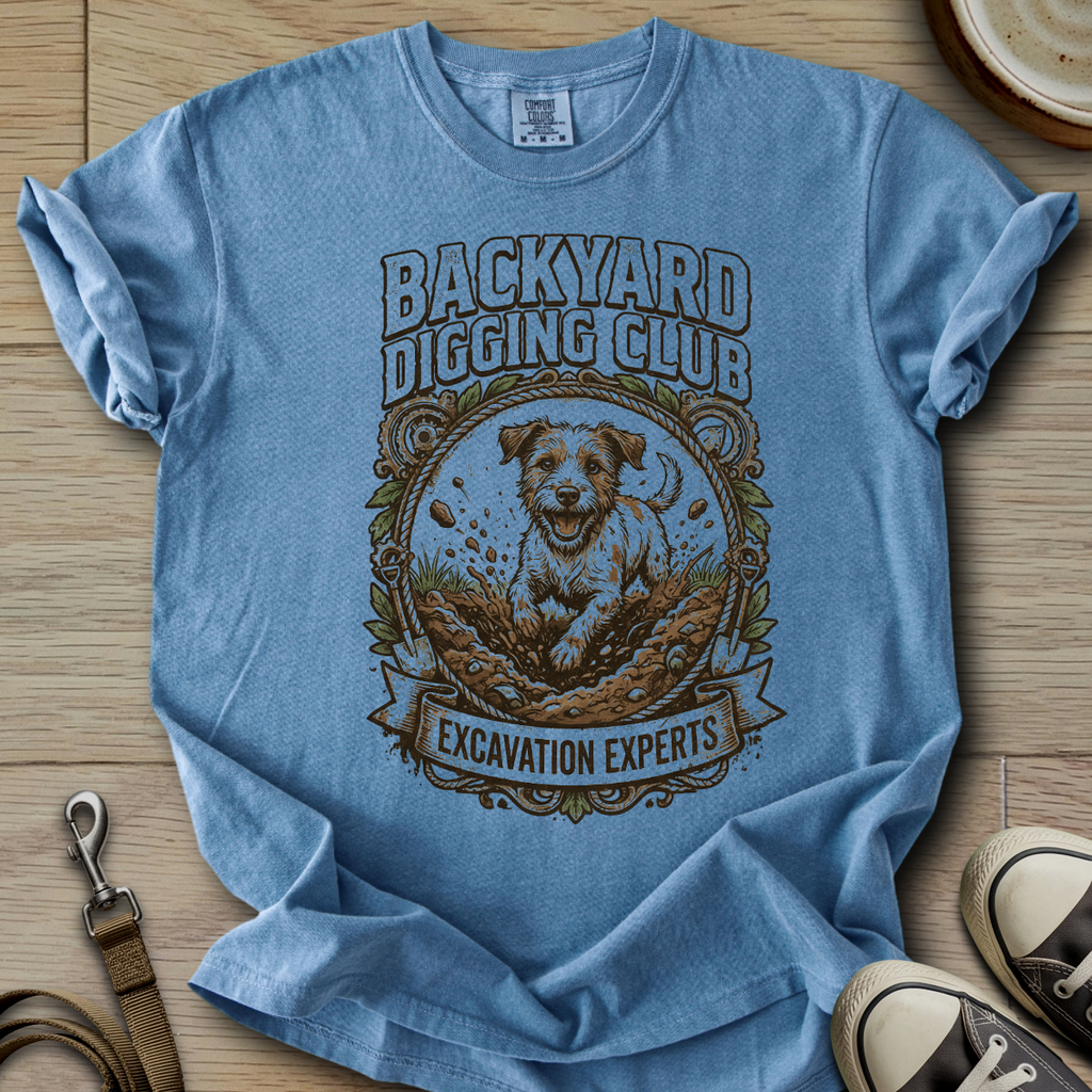 Backyard Digging Club - Dog T-Shirt