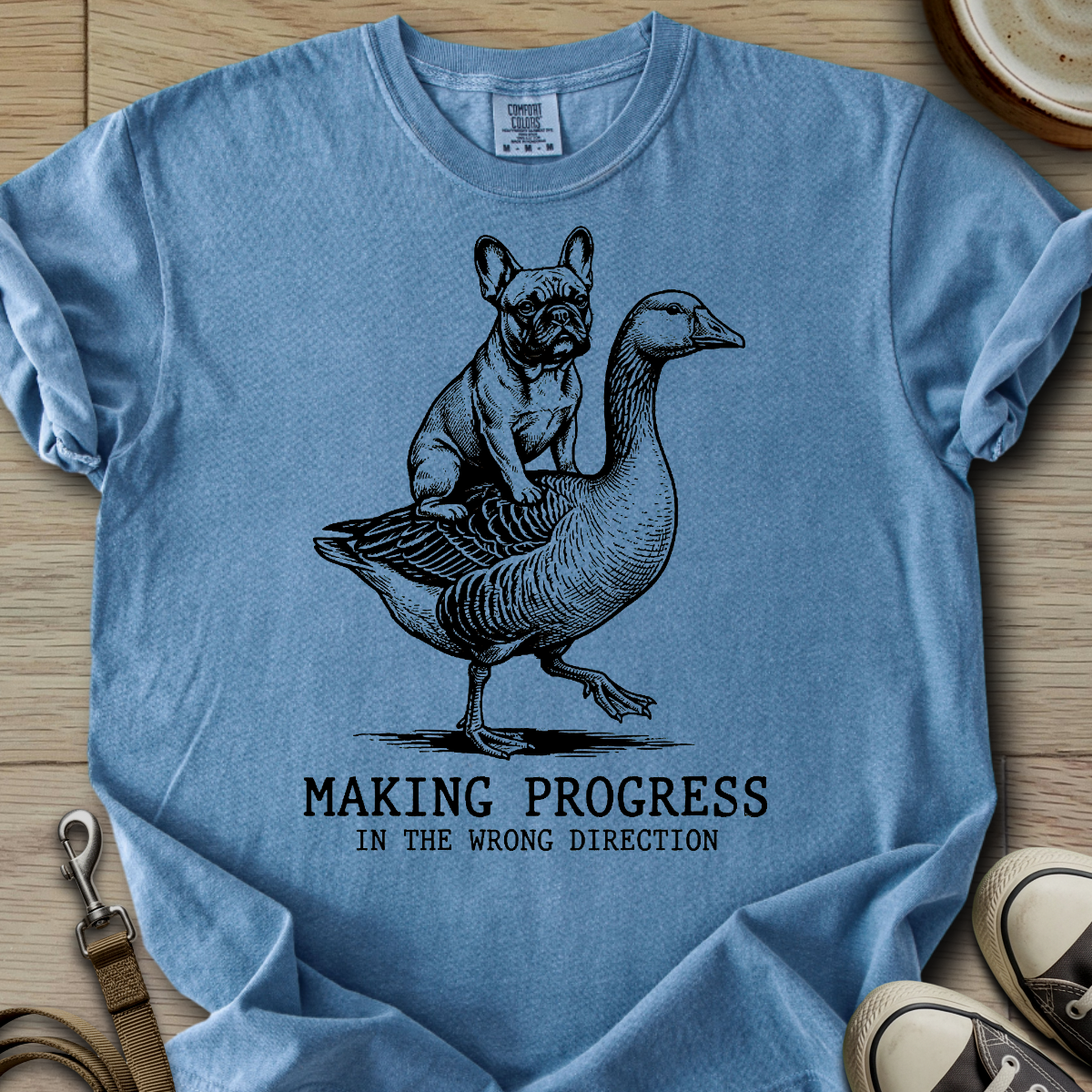 Making Progress - Corgi T-Shirt