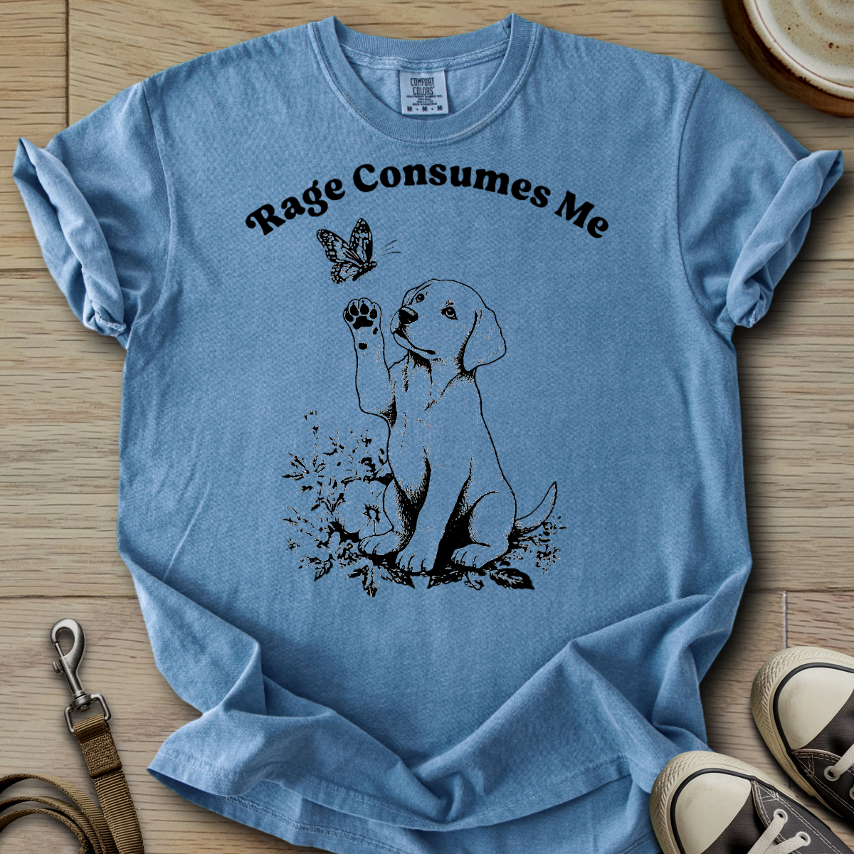 Rage Consumes Me - Labrador T-Shirt