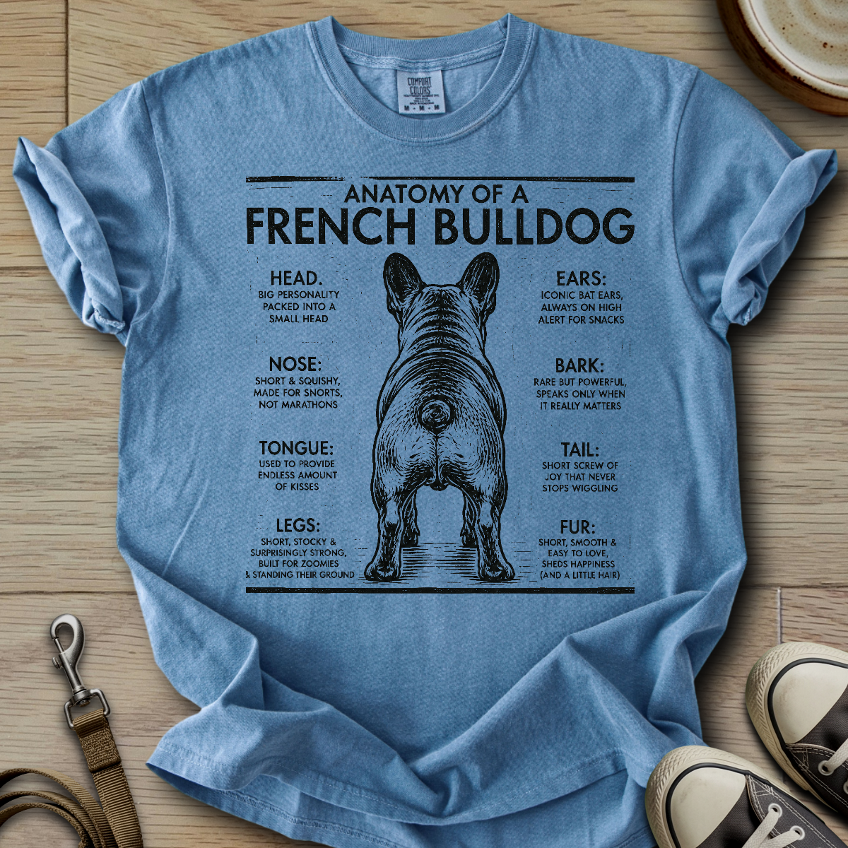 Anatomy of a Frenchie II T-Shirt
