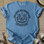 Anti-Social Dog Walkers Club - Golden T-Shirt