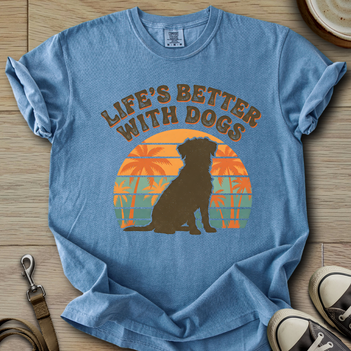 Life is Better W/Dogs T-Shirt