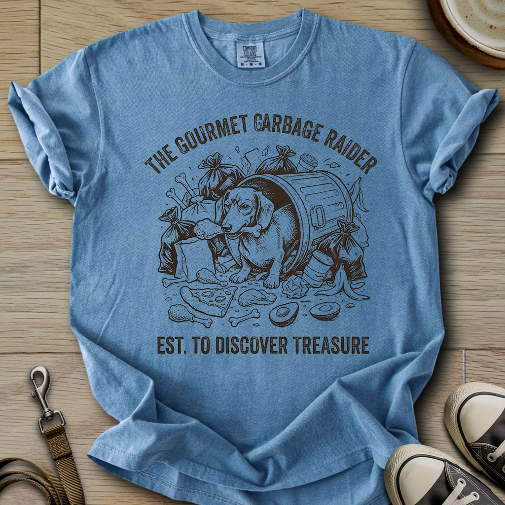 The Gourmet Garage Raider - Doxie T-Shirt