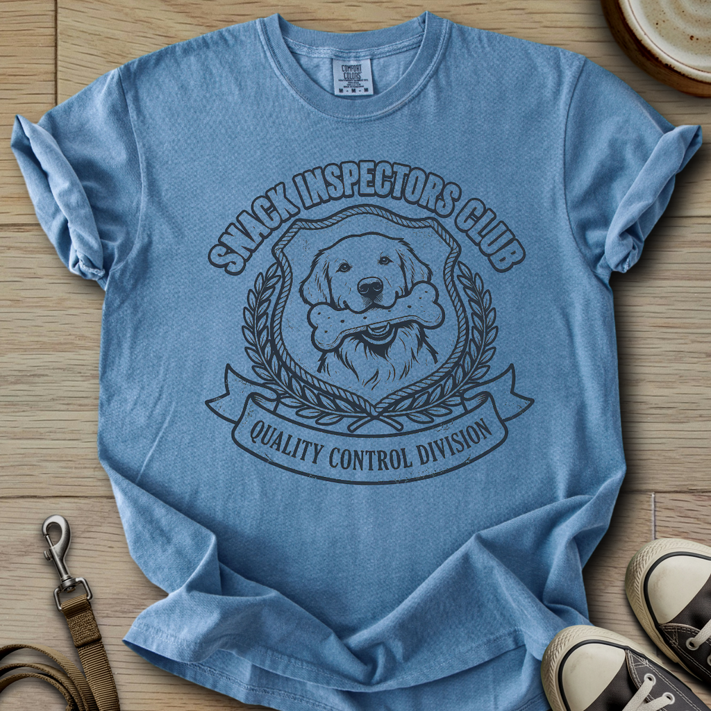 Snack Inspectors Club - Golden T-Shirt