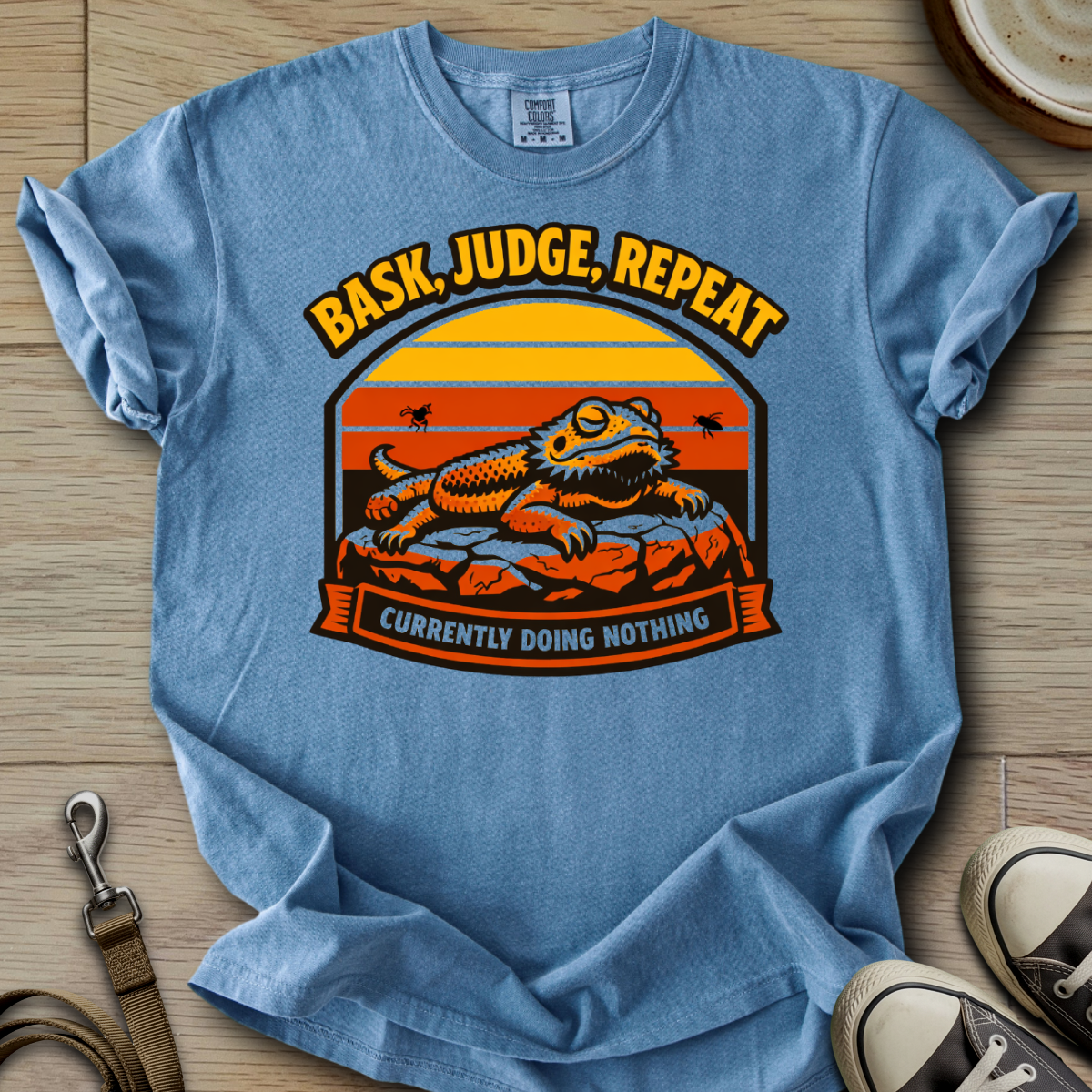 Bask, Judge, Repeat - Beardie T-Shirt