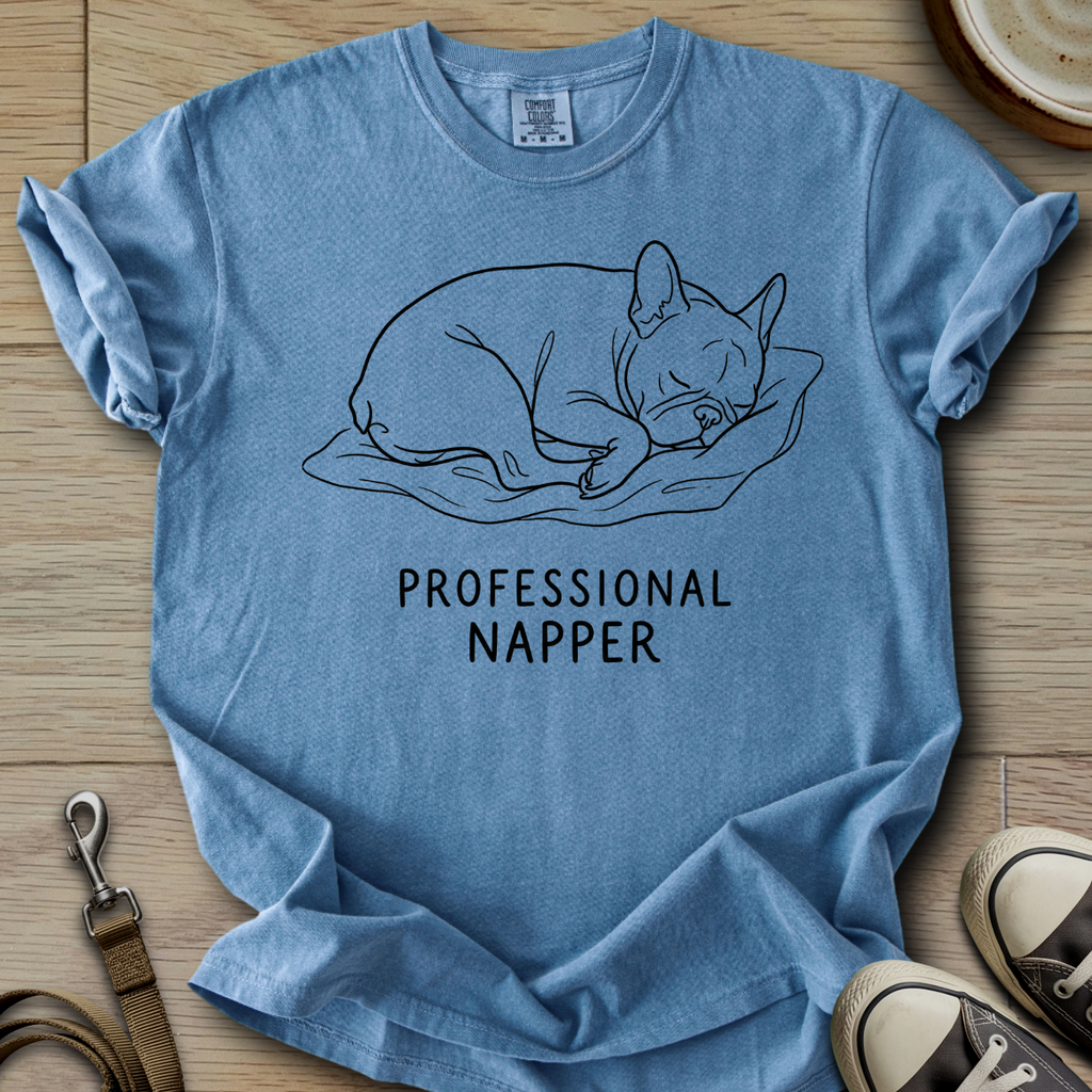 Professional Napper - Frenchie T-Shirt