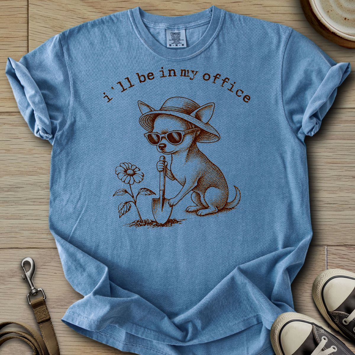 I´ll be in my office - Chihuahua T-Shirt