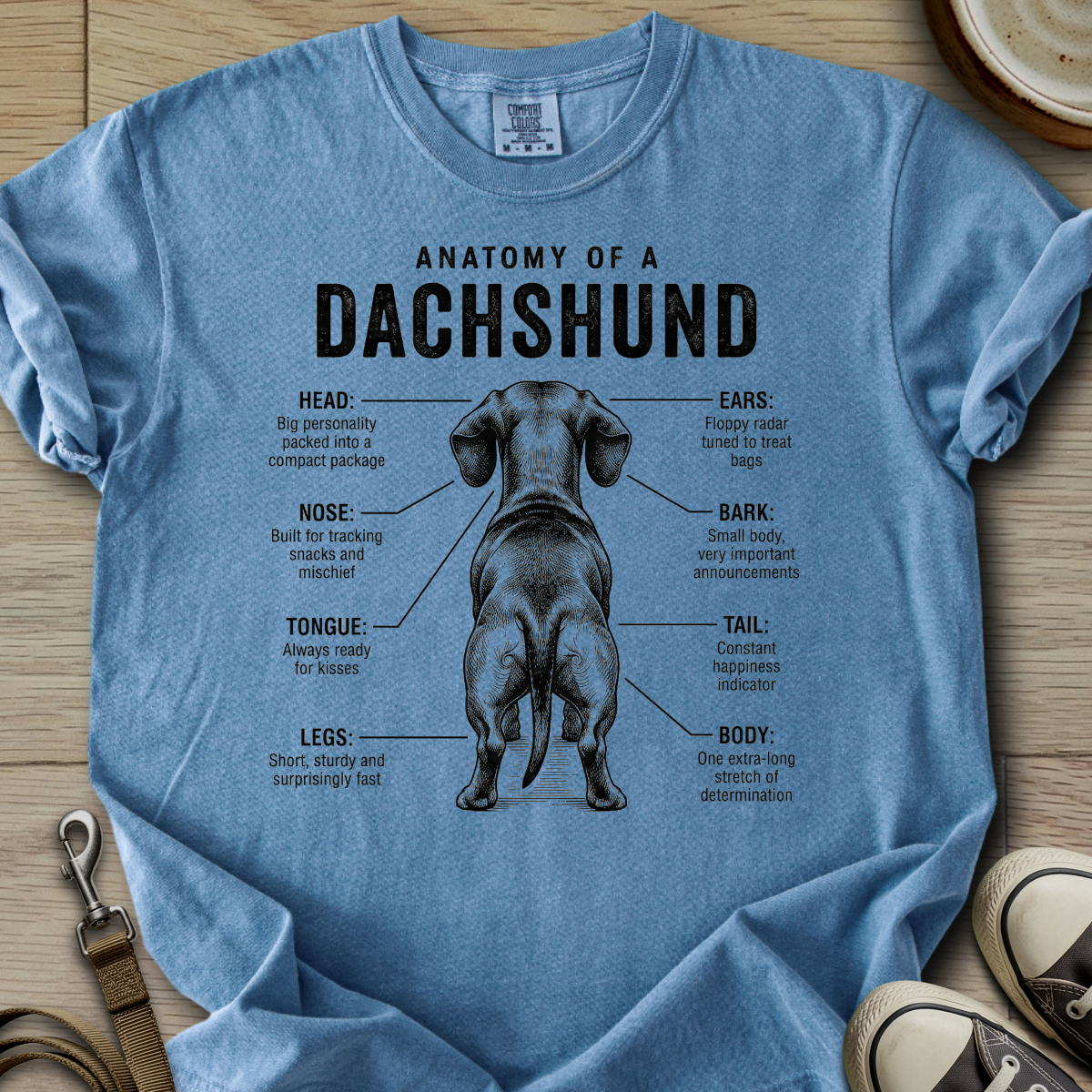 Anatomy of a Doxie I T-Shirt