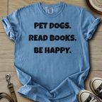 Pet Dogs Read Books T-Shirt