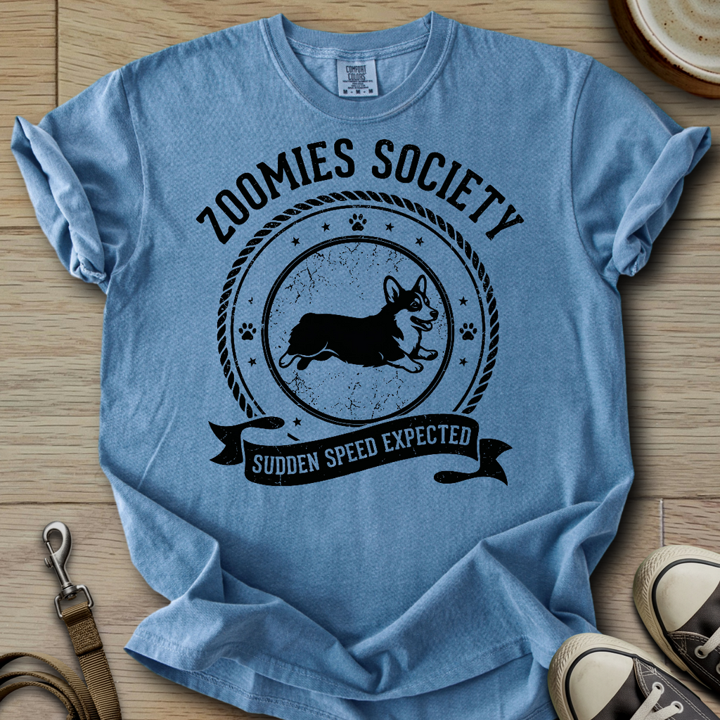Zoomies Society - Corgi T-Shirt
