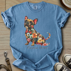 Custom Name dog silhouette - Frenchie T-Shirt