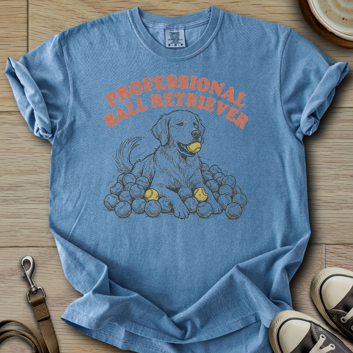 Professional Ball Retriever - Golden T-Shirt