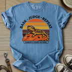 Bask, Judge, Repeat - Beardie T-Shirt