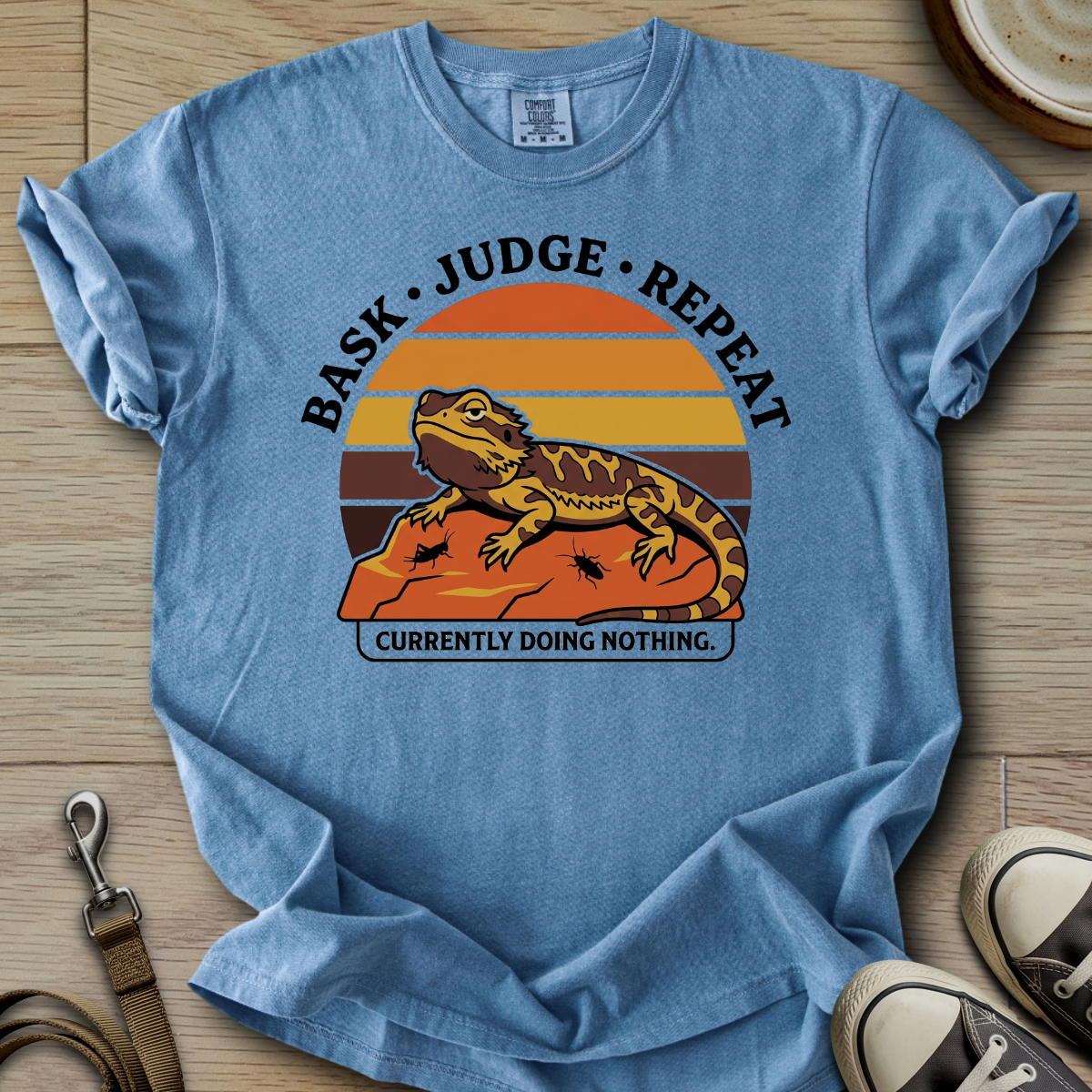 Bask, Judge, Repeat - Beardie T-Shirt