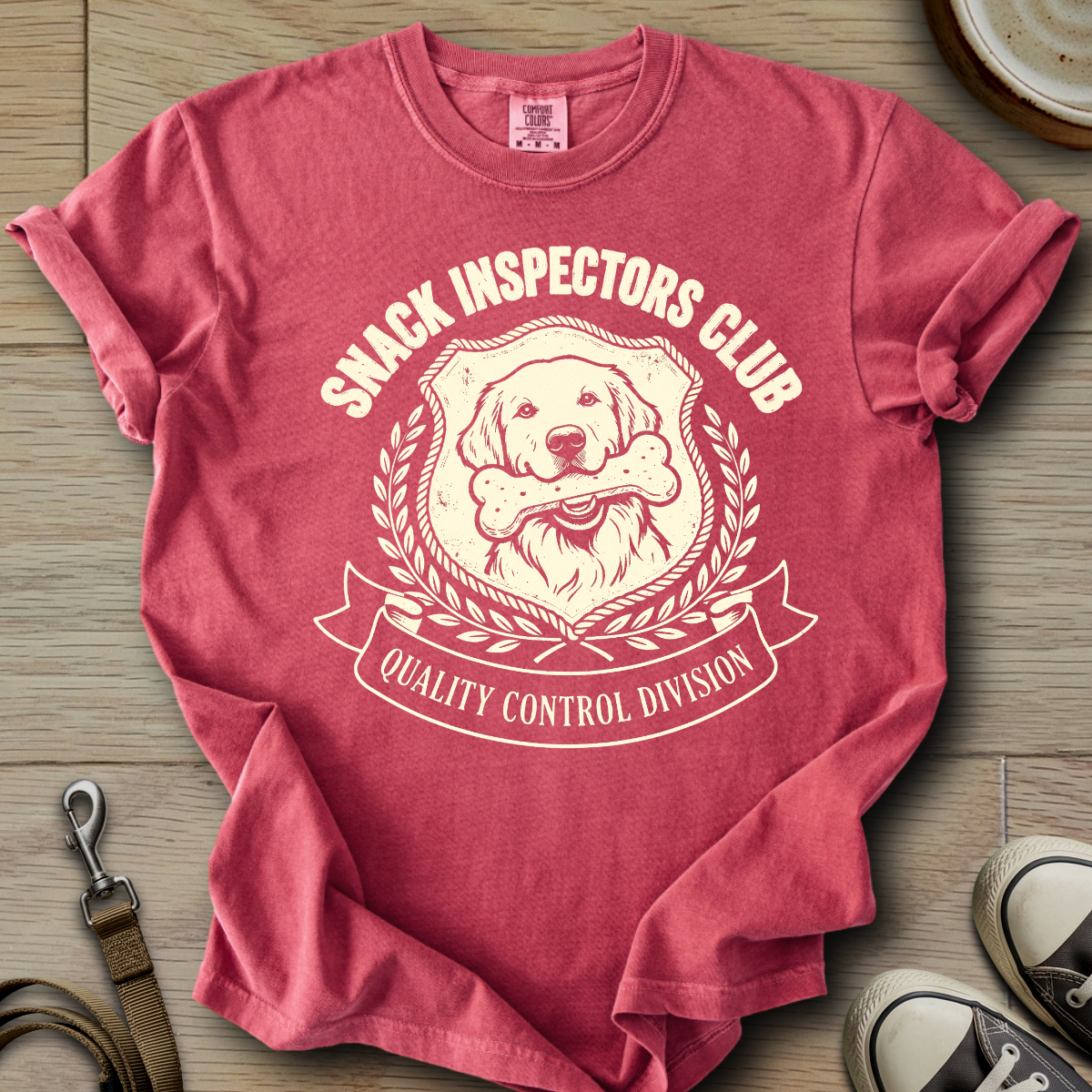 Snack Inspectors Club - Golden T-Shirt