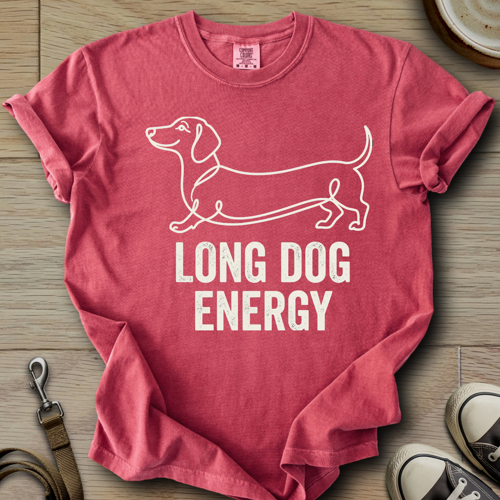 Long Dog Energy - Doxie T-Shirt