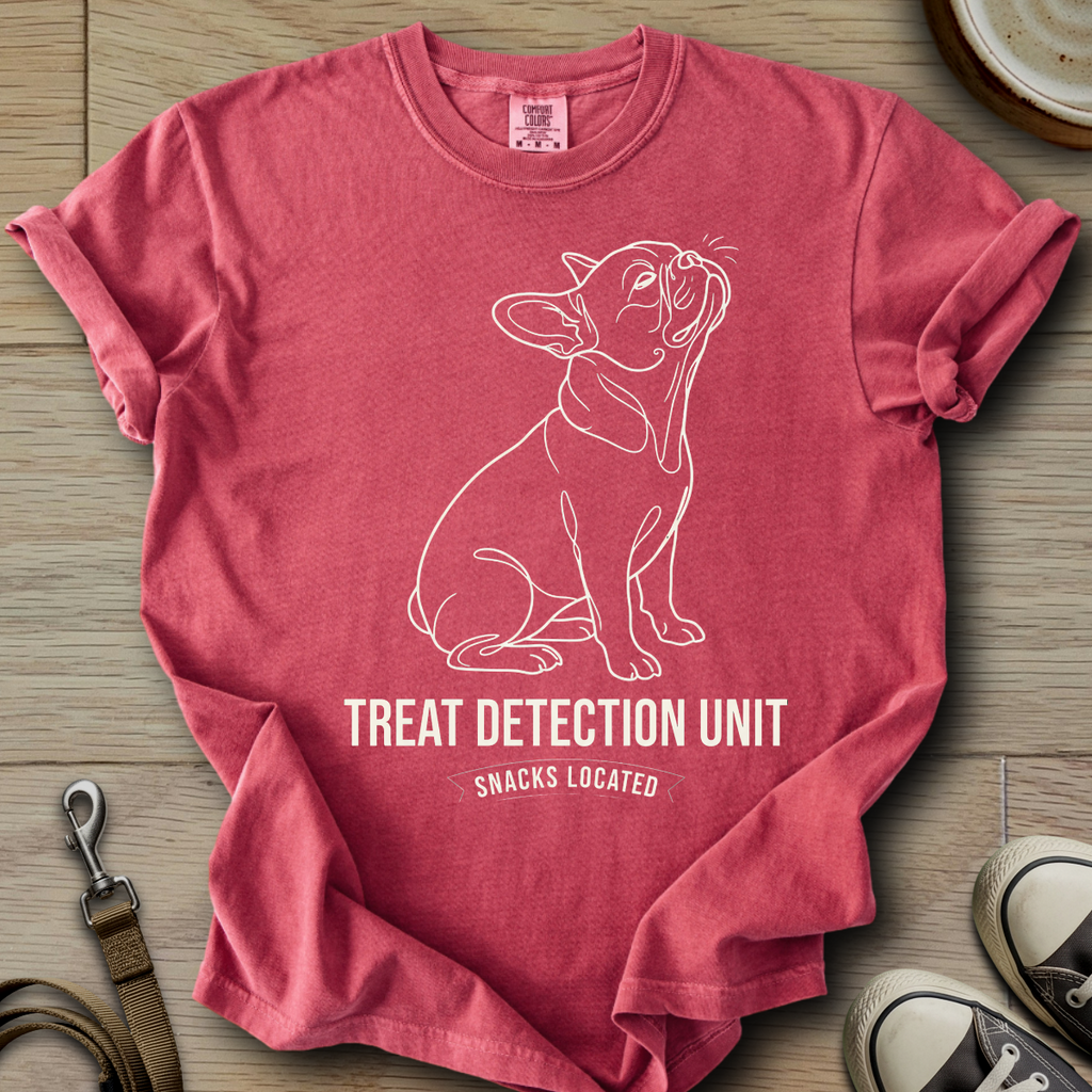 Treat Detection Unit - Frenchie T-Shirt