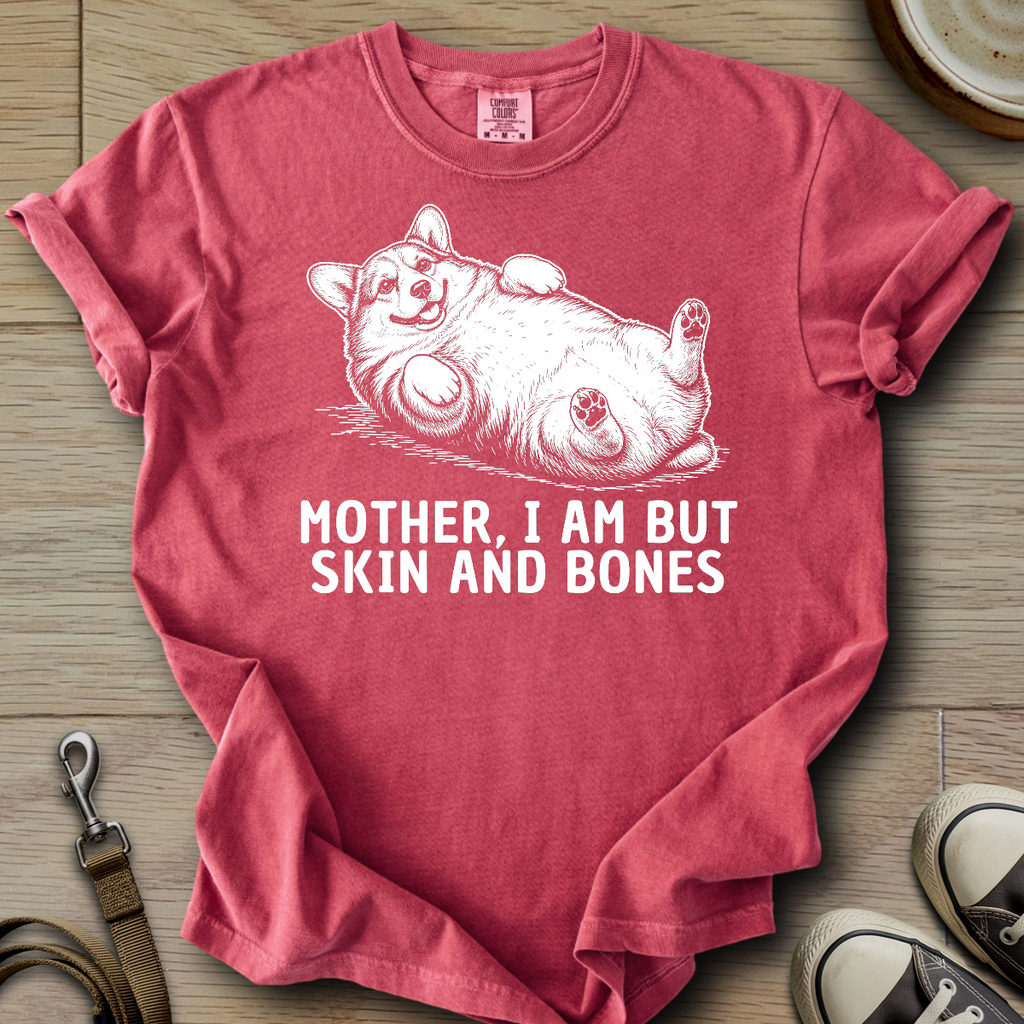 Skin and Bones - Corgi T-Shirt